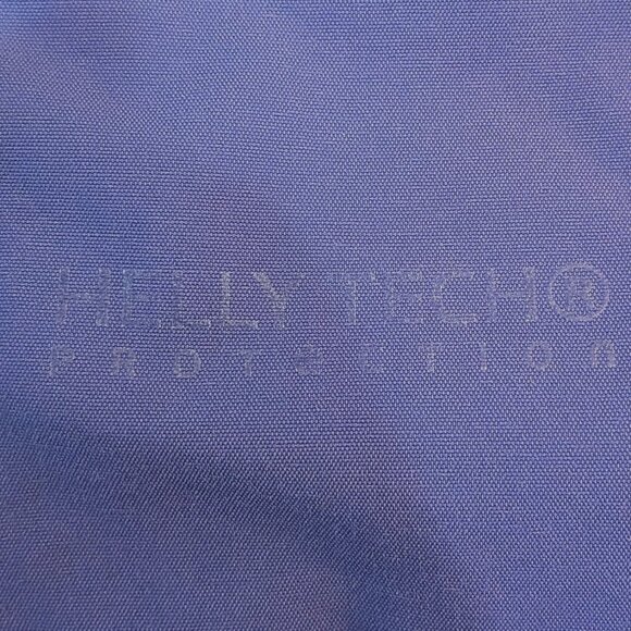 Helly Hansen Womens Rain Jacket Small Blue Waterproof Windproof Helly Tech - Picture 6 of 12